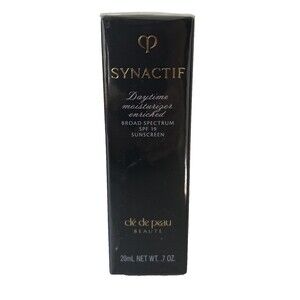 Cle de Peau Beaute  Synactif Daytime Moisturizer Enriched SPF 19  20mL/0.7oz NEW